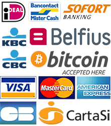 Ideal Credit Card MasterCard Visa American Express Belfius Mr Cash Bancontact Sofort Banking KBC CBC Bitcoin Carte Bancaires CartaSi